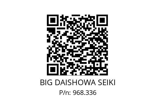  NBC4S-0.7AA BIG DAISHOWA SEIKI 968.336