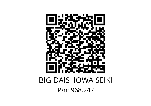  HSK-A63-MEGA6E-65 BIG DAISHOWA SEIKI 968.247