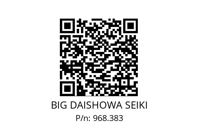  NBC6S-2.2AA BIG DAISHOWA SEIKI 968.383