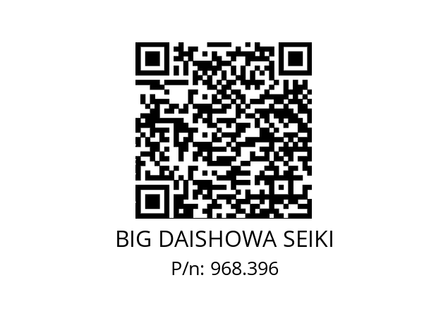  NBC6S-3.7AA BIG DAISHOWA SEIKI 968.396