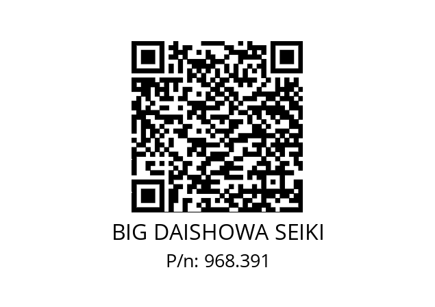  NBC6S-3.175AA BIG DAISHOWA SEIKI 968.391