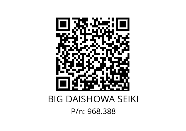  NBC6S-2.8AA BIG DAISHOWA SEIKI 968.388