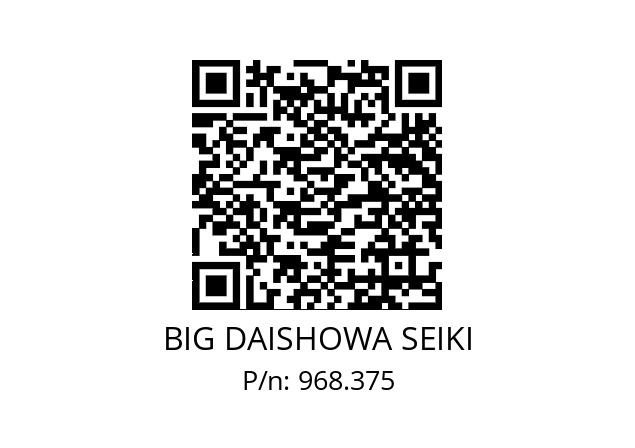  NBC6S-1.2AA BIG DAISHOWA SEIKI 968.375