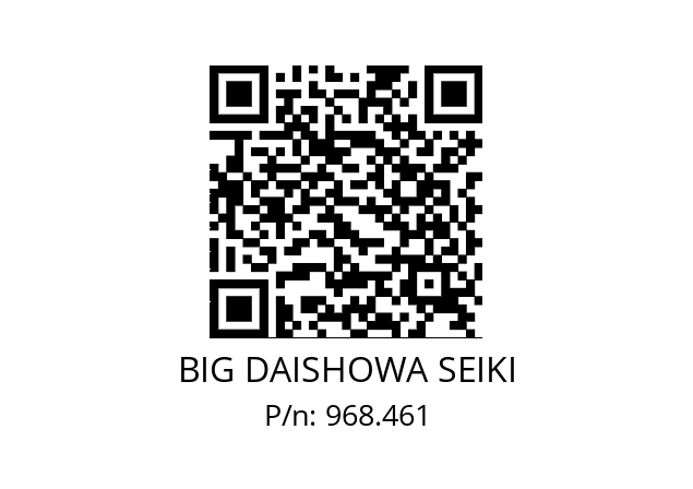  MEN6 BIG DAISHOWA SEIKI 968.461