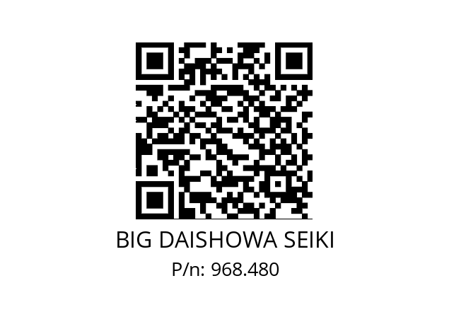  EPS10-05 BIG DAISHOWA SEIKI 968.480