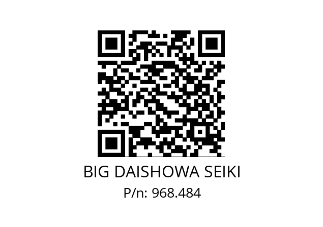  EPS10-09 BIG DAISHOWA SEIKI 968.484