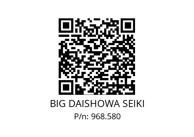  HSK-A100-NBS10-120 BIG DAISHOWA SEIKI 968.580