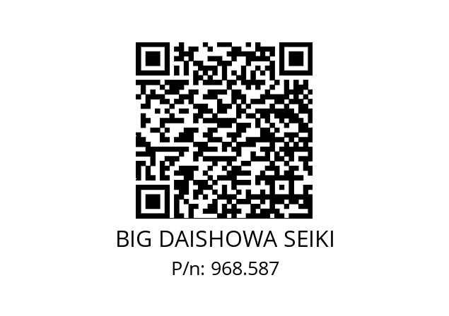  HSK-A100-NBS16-120 BIG DAISHOWA SEIKI 968.587