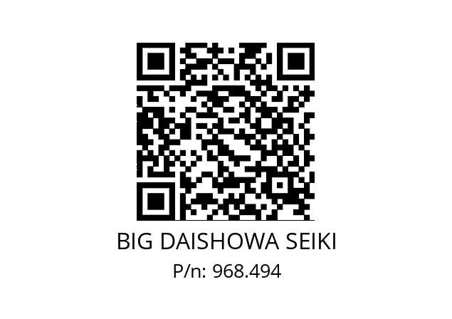  EPS13-11 BIG DAISHOWA SEIKI 968.494