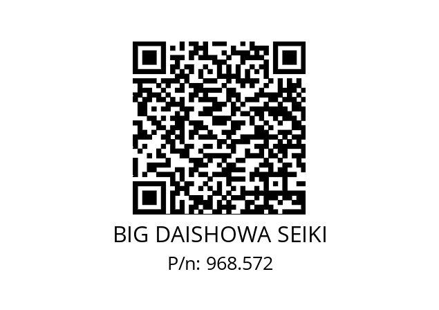  HSK-A100-NBS6-120 BIG DAISHOWA SEIKI 968.572