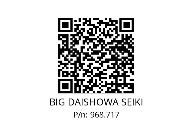  HSK-E40-MEGA6N-50 BIG DAISHOWA SEIKI 968.717