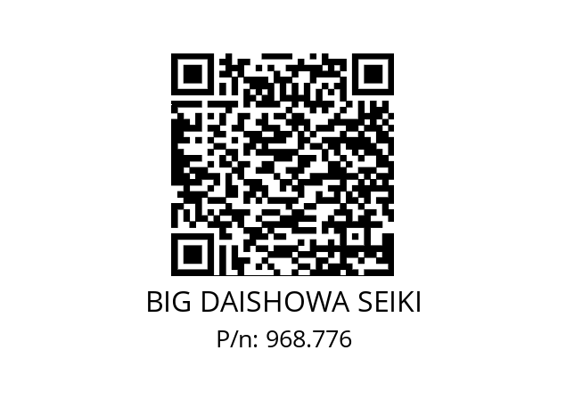  HSK-A63-NBS8-105 BIG DAISHOWA SEIKI 968.776