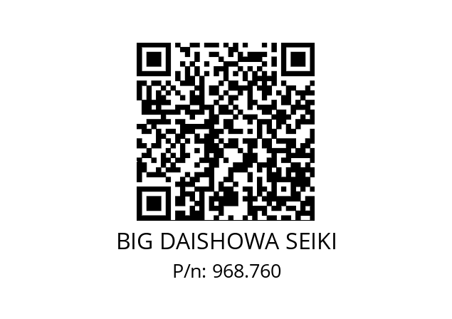  HSK-E50-MEGA6S-80 BIG DAISHOWA SEIKI 968.760