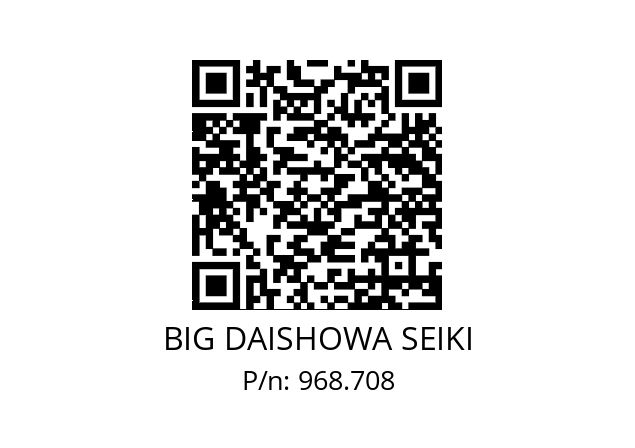  BBT50-MEGA16DS-105 BIG DAISHOWA SEIKI 968.708