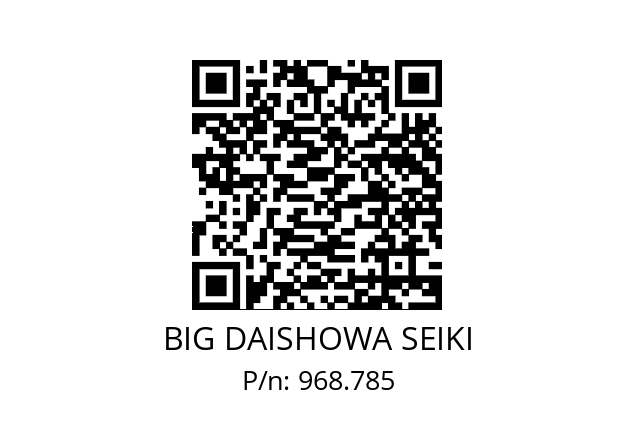  HSK-A63-NBS13-135 BIG DAISHOWA SEIKI 968.785