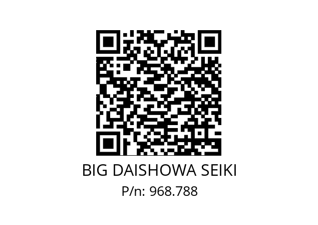  HSK-A63-NBS16-105 BIG DAISHOWA SEIKI 968.788