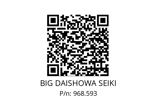  HSK-A100-NBS20-120 BIG DAISHOWA SEIKI 968.593