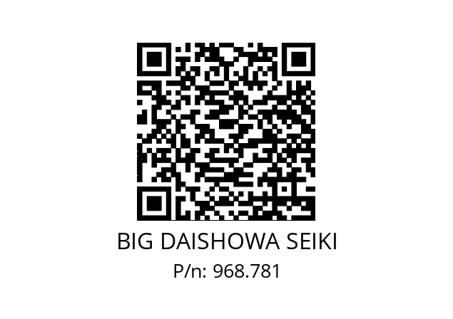  HSK-A63-NBS10-135 BIG DAISHOWA SEIKI 968.781