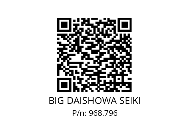  HSK-A63-NBS20-200 BIG DAISHOWA SEIKI 968.796