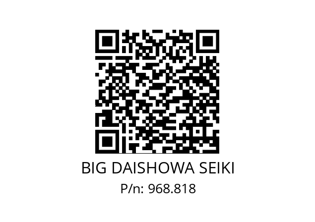  HSK-A63-MEGA8N-165 BIG DAISHOWA SEIKI 968.818