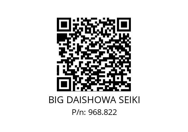  HSK-A63-MEGA10N-165 BIG DAISHOWA SEIKI 968.822