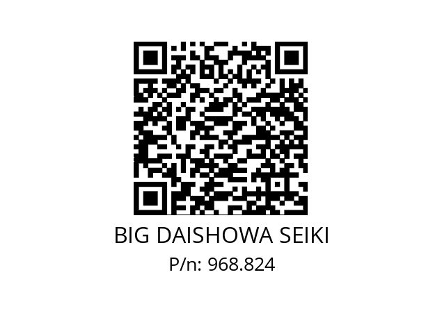  HSK-A63-MEGA13N-105 BIG DAISHOWA SEIKI 968.824