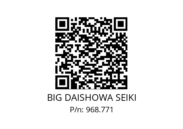  HSK-A63-NBS6-75 BIG DAISHOWA SEIKI 968.771