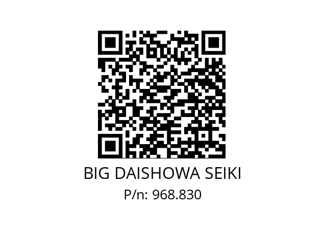  HSK-A63-MEGA16N-165 BIG DAISHOWA SEIKI 968.830