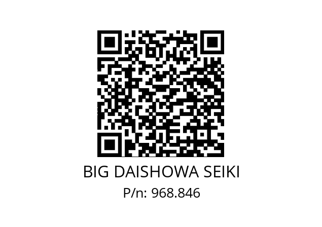  HSK-A100-MEGA8N-165 BIG DAISHOWA SEIKI 968.846