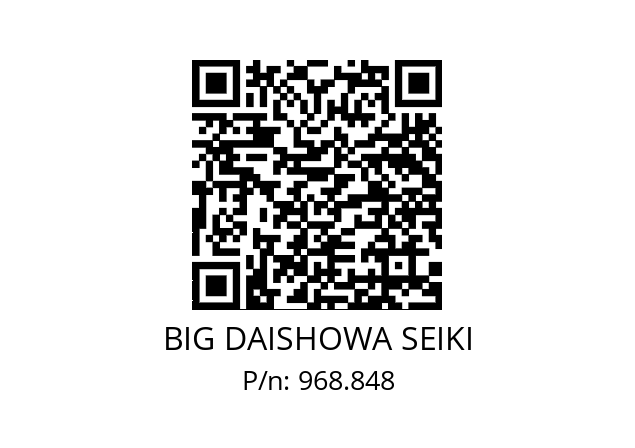  HSK-A100-MEGA10N-120 BIG DAISHOWA SEIKI 968.848