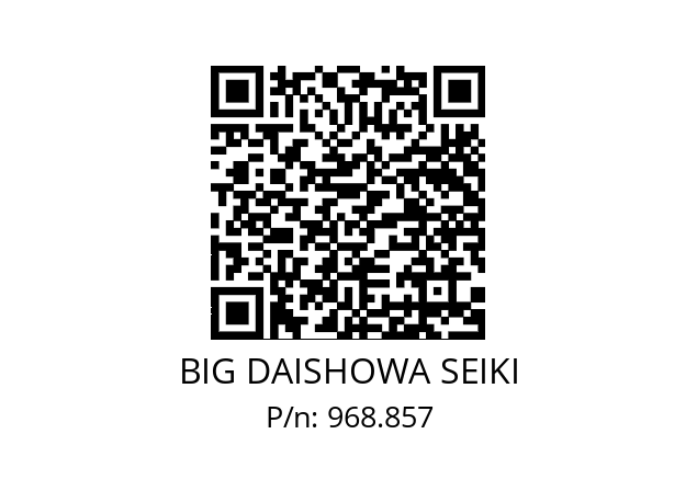  HSK-A100-MEGA16N-200 BIG DAISHOWA SEIKI 968.857