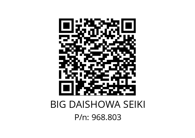  HSK-A63-MEGA6S-75 BIG DAISHOWA SEIKI 968.803