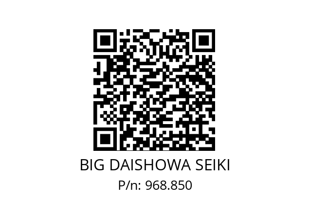  HSK-A100-MEGA13N-90 BIG DAISHOWA SEIKI 968.850