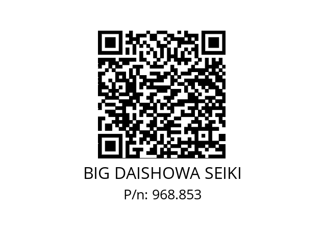  HSK-A100-MEGA13N-200 BIG DAISHOWA SEIKI 968.853