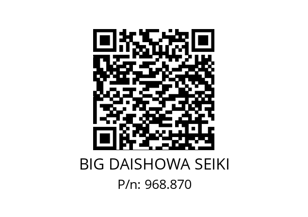  HSK-E25-MEGA3S-45T BIG DAISHOWA SEIKI 968.870