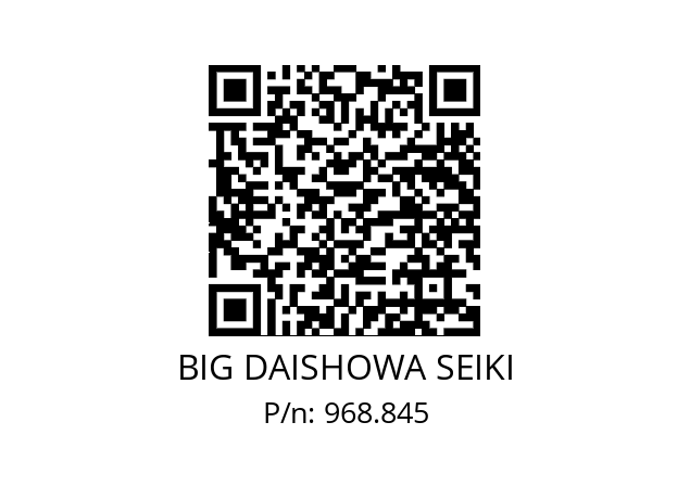  HSK-A100-MEGA8N-120 BIG DAISHOWA SEIKI 968.845