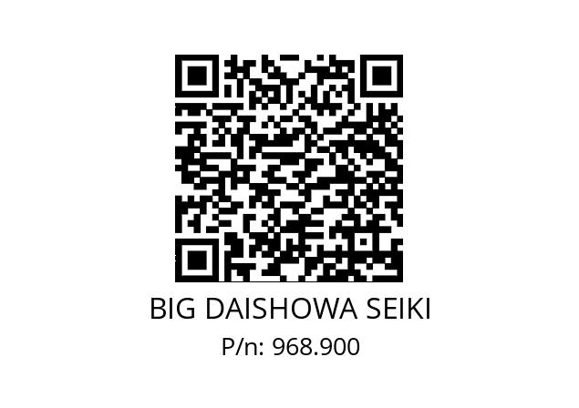  HSK-E40-MEGA13N-65 BIG DAISHOWA SEIKI 968.900