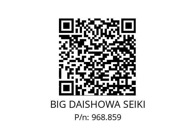  HSK-A100-MEGA20N-120 BIG DAISHOWA SEIKI 968.859