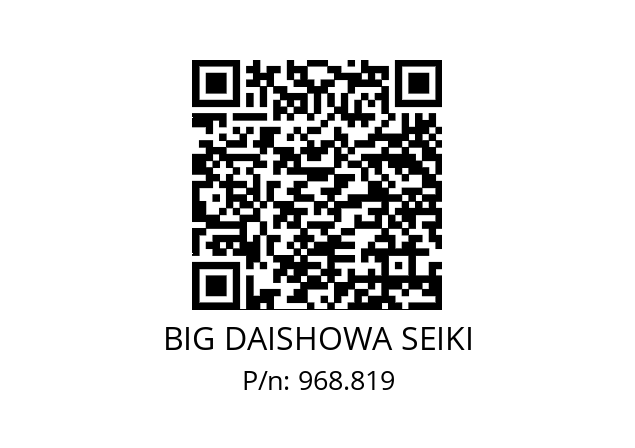  HSK-A63-MEGA10N-75 BIG DAISHOWA SEIKI 968.819