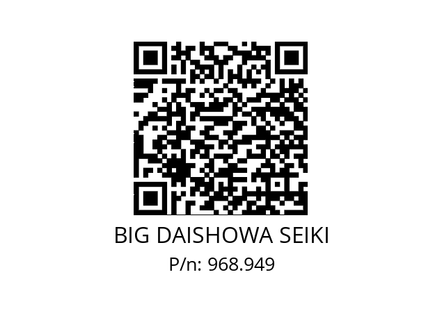  HSK-A40-MEGA13N-75 BIG DAISHOWA SEIKI 968.949