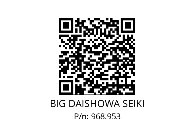  HSK-A40-MEGA20N-90 BIG DAISHOWA SEIKI 968.953