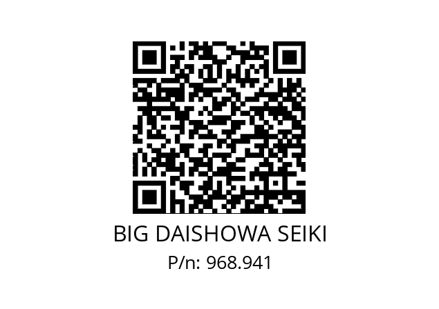  HSK-A40-MEGA6N-75 BIG DAISHOWA SEIKI 968.941