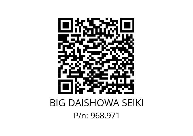  HSK-A63-MEGA6S-75T BIG DAISHOWA SEIKI 968.971