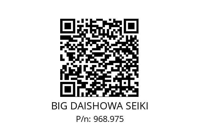  HSK-A63-MEGA6S-135T BIG DAISHOWA SEIKI 968.975