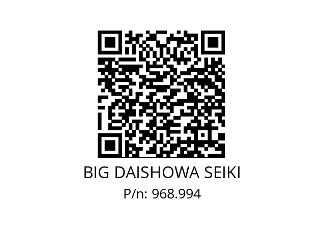  HSK-A100-MEGA13N-135 BIG DAISHOWA SEIKI 968.994