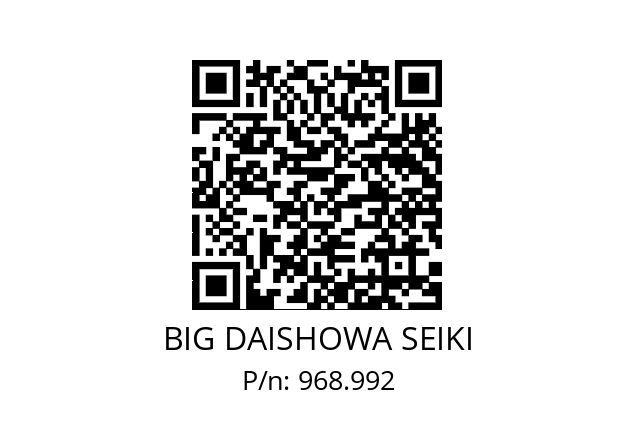  HSK-A100-MEGA10N-135 BIG DAISHOWA SEIKI 968.992