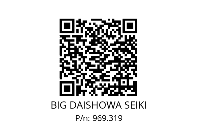  BBT30-MEGA6S-75T BIG DAISHOWA SEIKI 969.319