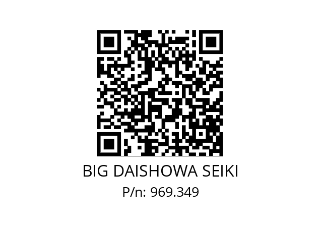  BBT30-MEGA13N-75 BIG DAISHOWA SEIKI 969.349