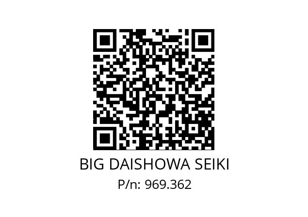  BBT40-MEGA6N-105 BIG DAISHOWA SEIKI 969.362