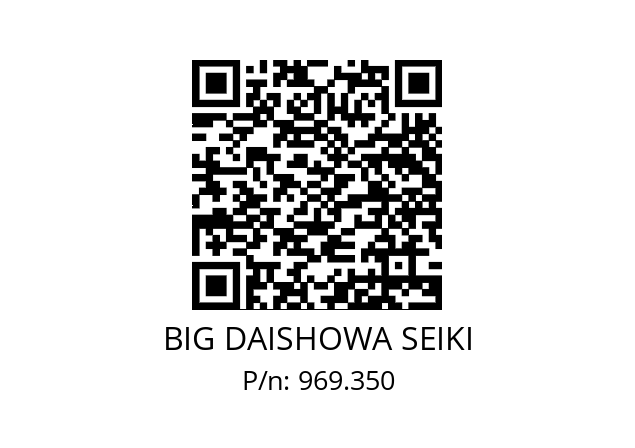  BBT30-MEGA13N-105 BIG DAISHOWA SEIKI 969.350